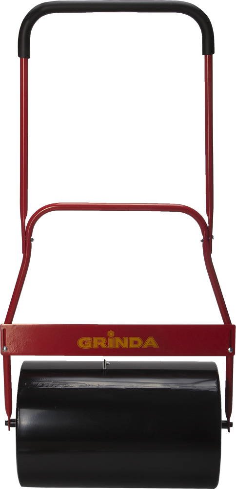 GRINDA 62 л, размеры 400 х 580 мм, стальной барабан, нескользящая рукоятка, каток для газона (422115)
