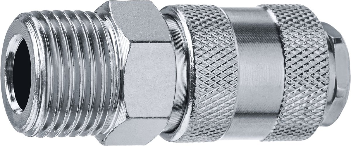ЗУБР 1/2″M - рапид муфта, переходник, Профессионал (64911-1/2)
