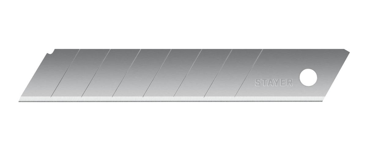 STAYER 18 мм, 10 шт, сегментированные лезвия, Professional (0915-S10)