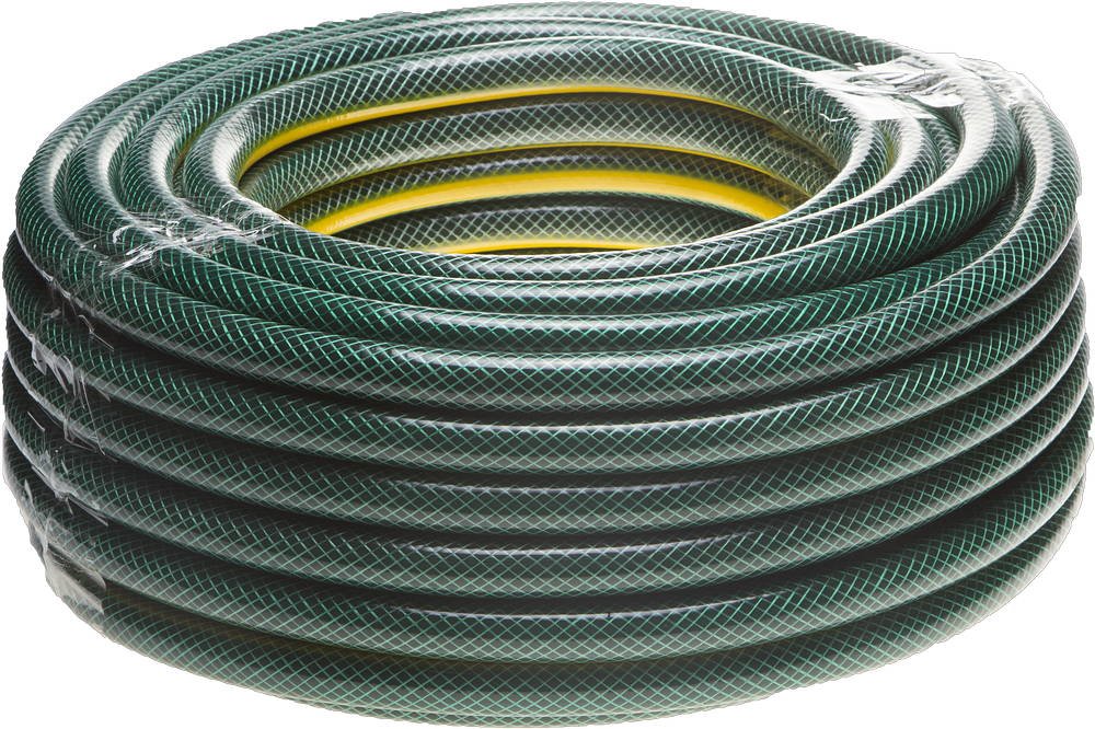 GRINDA STANDARD, 1/2″, 25 м, 20 атм, трёхслойный, армированный, поливочный шланг (429000-1/2-25)