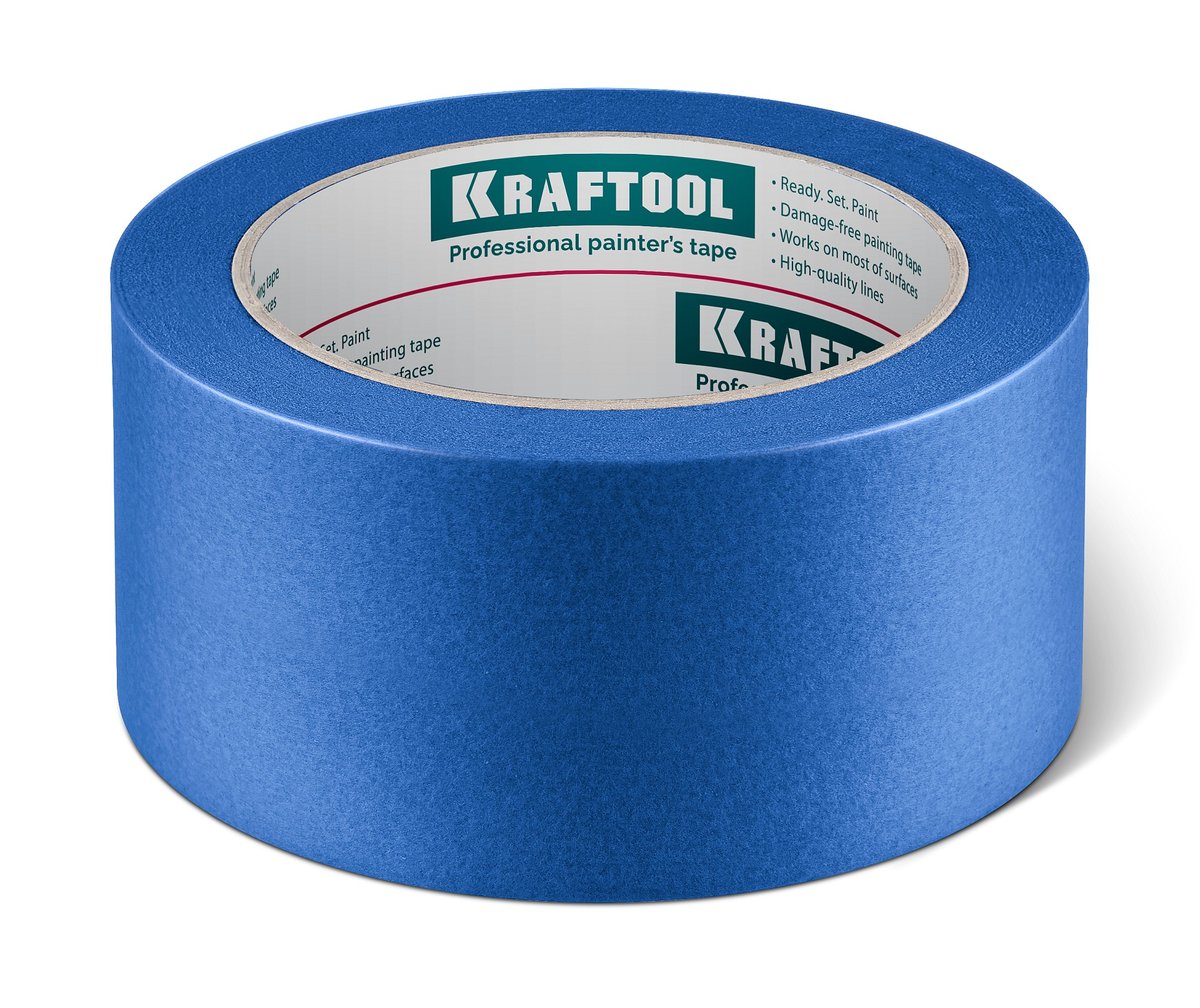 KRAFTOOL #700 Auto 48 мм х 50 м, для авторемонтных работ, малярная лента (12107-48)