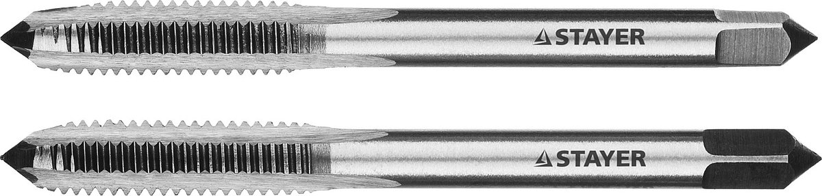STAYER M6 х 1, 2 шт, комплект метчиков (28025-06-1.0-H2)