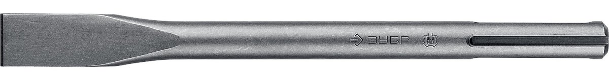 ЗУБР БУРАН, 25 x 280 мм, SDS-max, плоское зубило, Профессионал (29382-25-280)