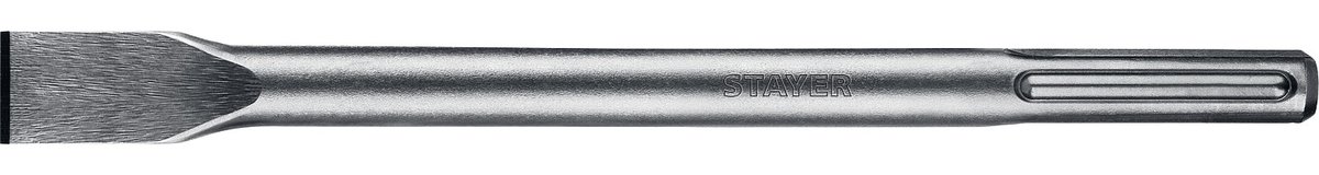 STAYER Gorilla Force, 25 x 280 мм, SDS-max, плоское зубило, Professional (29392-25-280)
