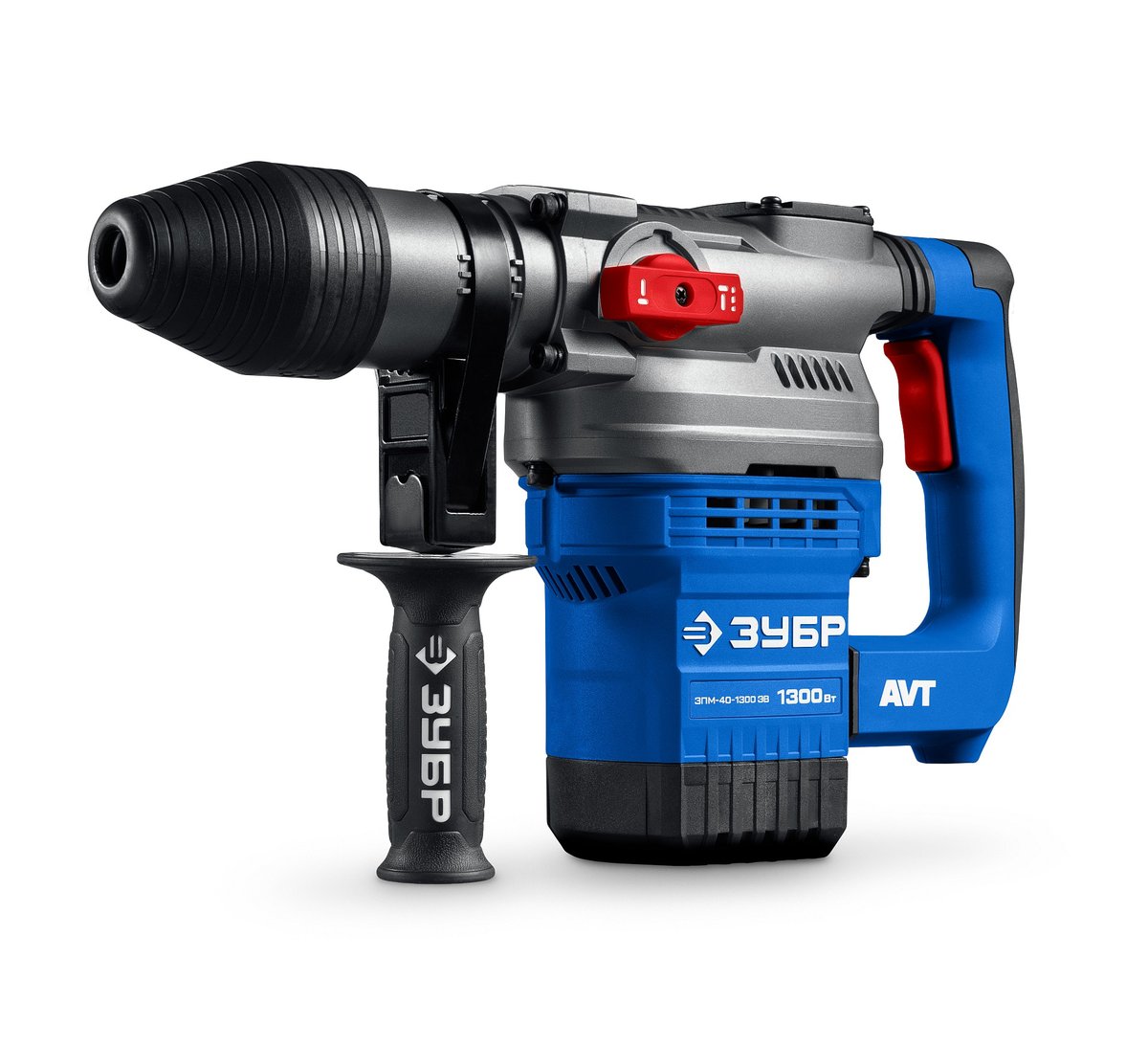 ЗУБР 40 мм, 1300 Вт, АВТ, перфоратор SDS-Max, Профессионал (ЗПМ-40-1300 ЭВ)