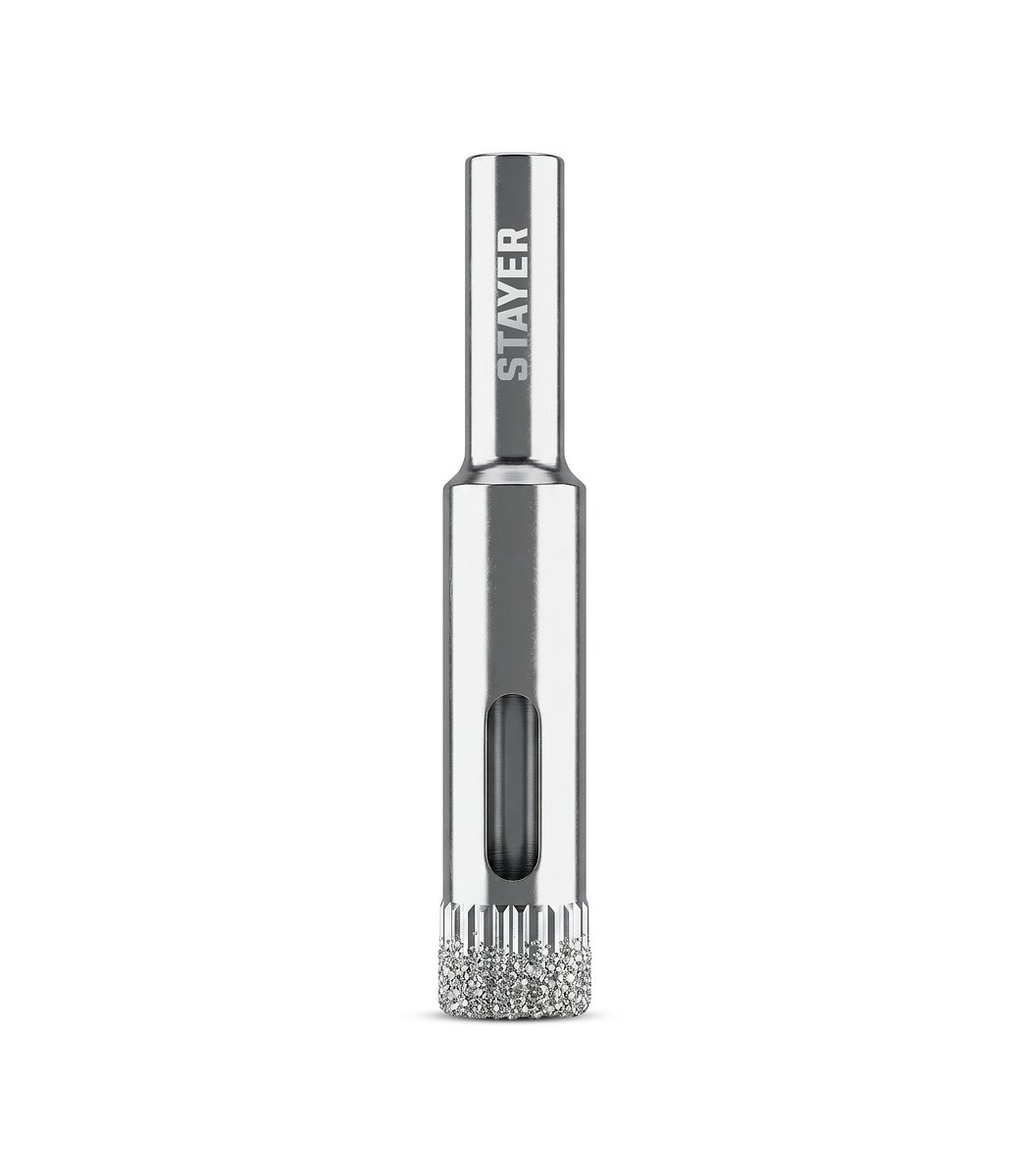 STAYER DIAMOND d 6 мм, Р60, Алмазное трубчатое сверло (29930-06)